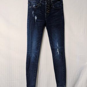 Wild Blue High Rise Skinny Jeans